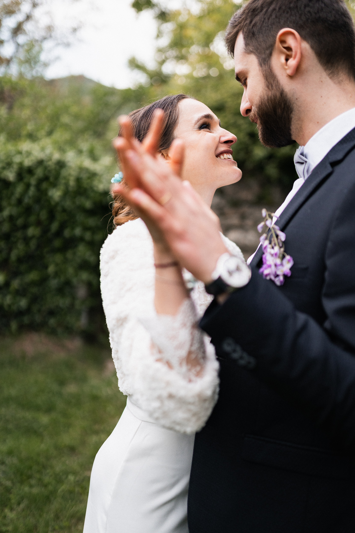 Mariage intimiste plus nouveau Mariage intimiste Cévennes lavande élégant