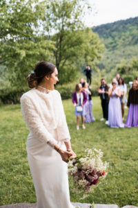 Mariage intimiste Cévennes lavande élegant
