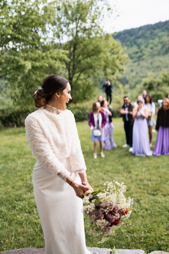 Mariage intimiste Cévennes lavande élégant