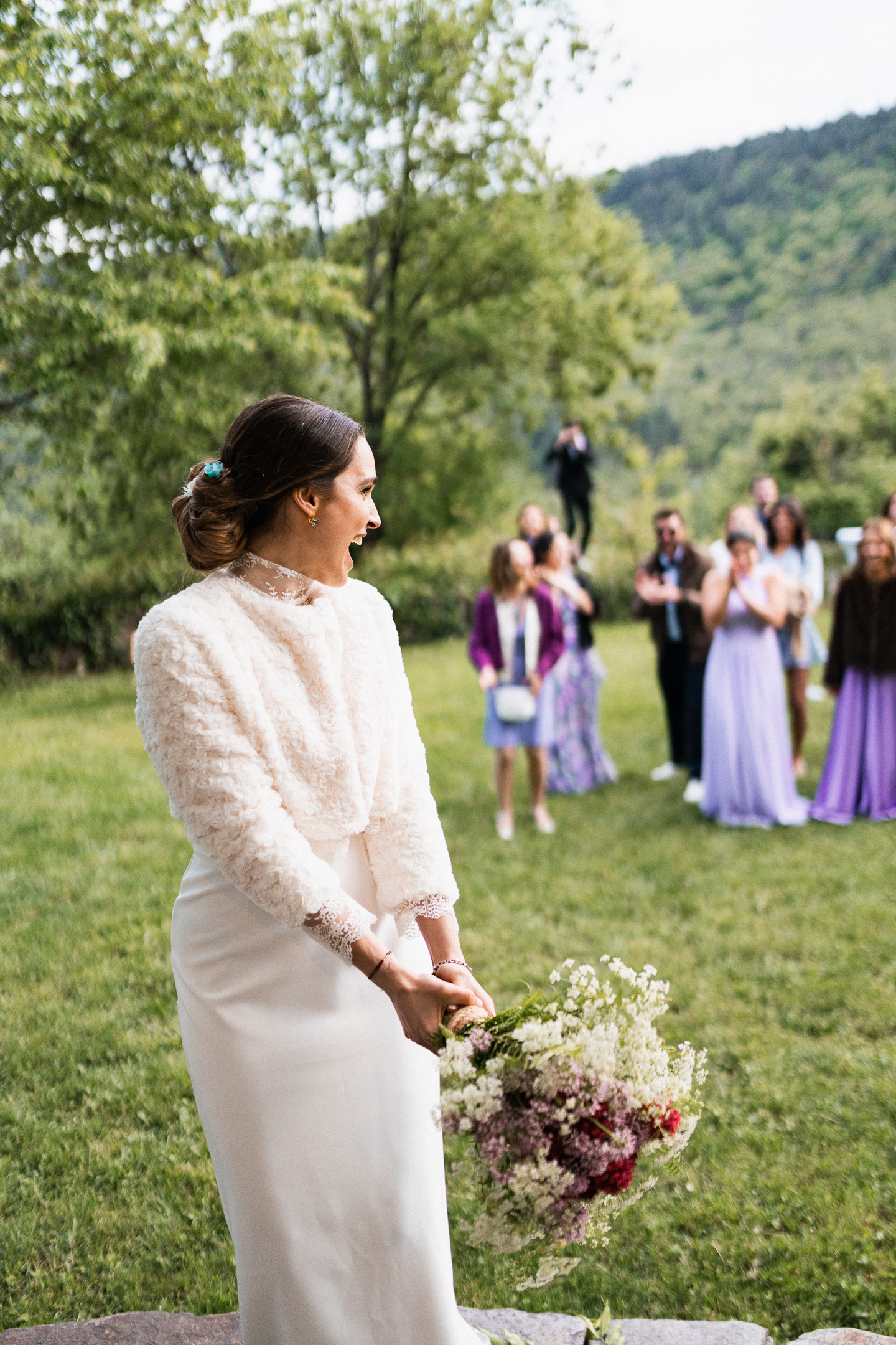 Mariage intimiste plus nouveau Mariage intimiste Cévennes lavande élégant