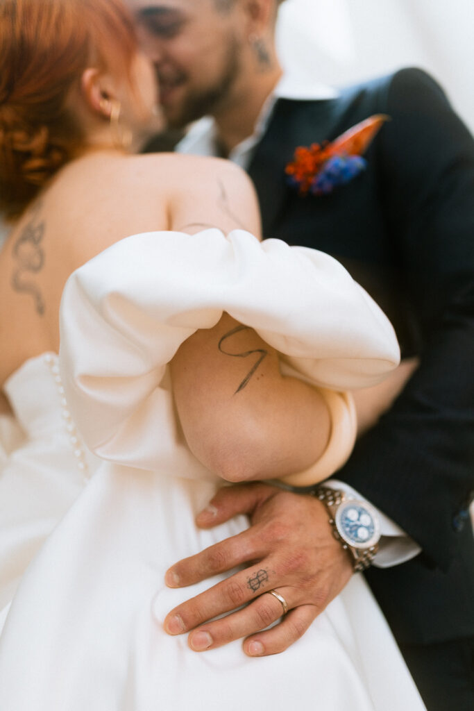 mariage intimiste et moderne hôtel la prison à béziers